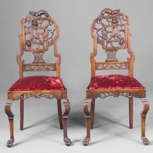 Image de Chaise ajourée style japonais