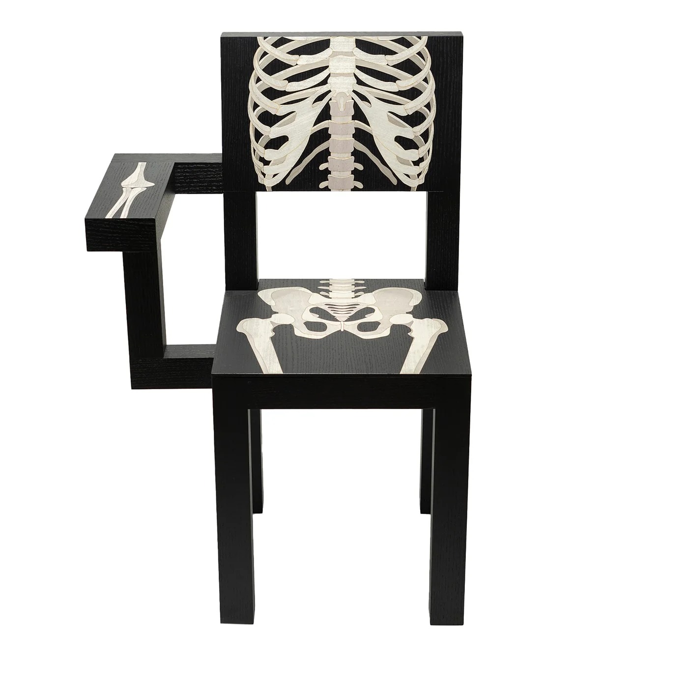 Image de Chaise noire squelette