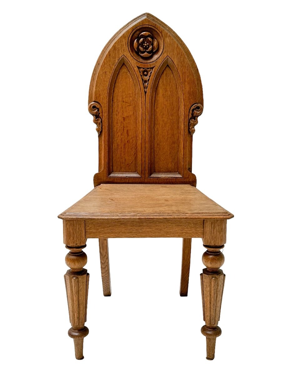 Image de Chaise d'Appoint Renouveau Gothique