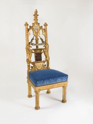 Image de Chaise du cabinet gothique de la Comtesse d'Osmond