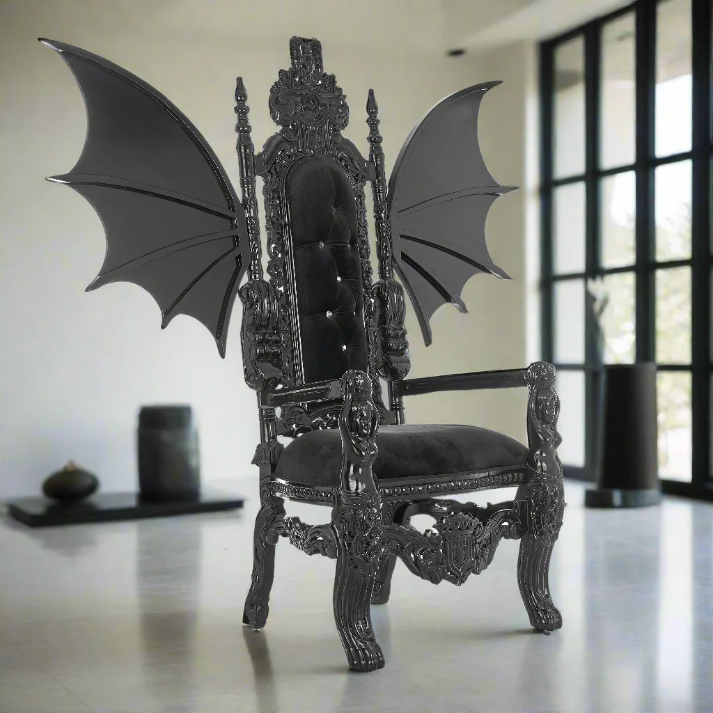 Image de Chaise de trône gothique Lucifer